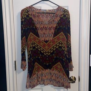 Figueroa & Flower Printed Pattern Top